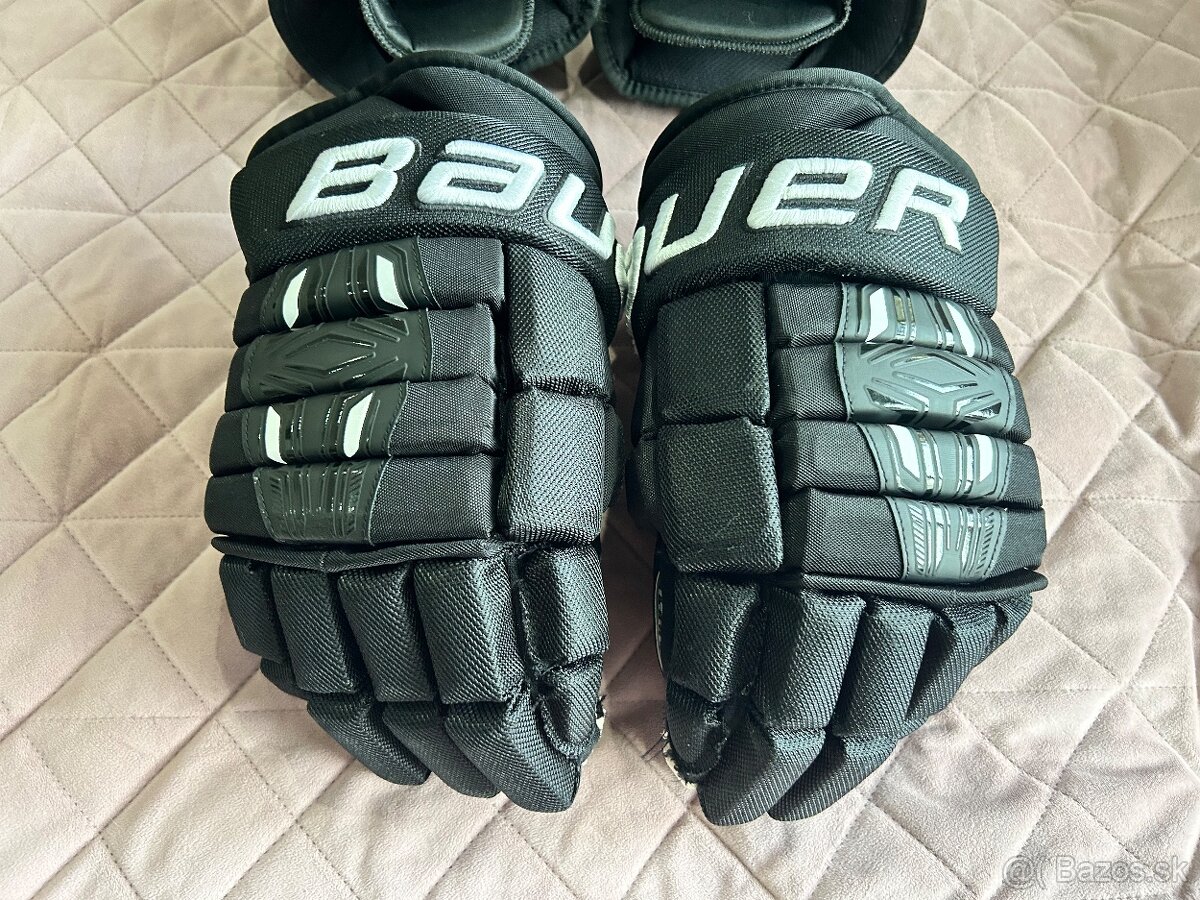 ✅ Hokejové rukavice BAUER PRO SERIES SR - č. 15 - 38 CM ✅