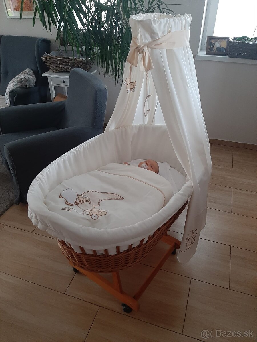 Detska prutena postielka