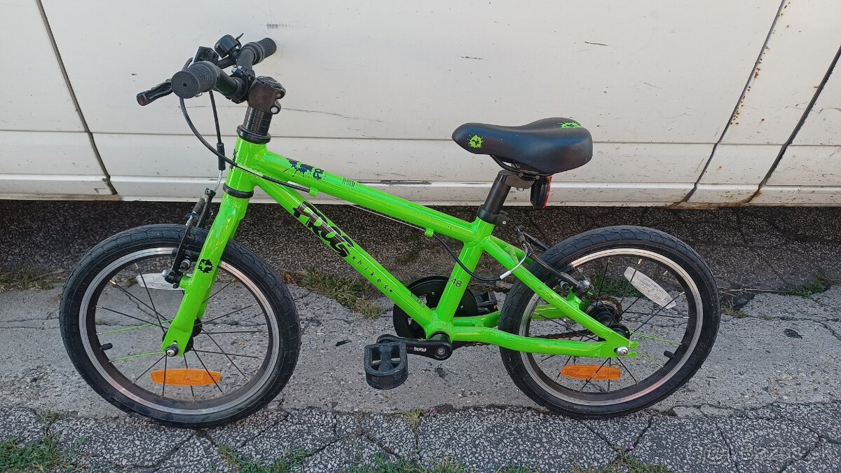 odlahceny detsky bicykel FROG 16", podobne ako WOOM