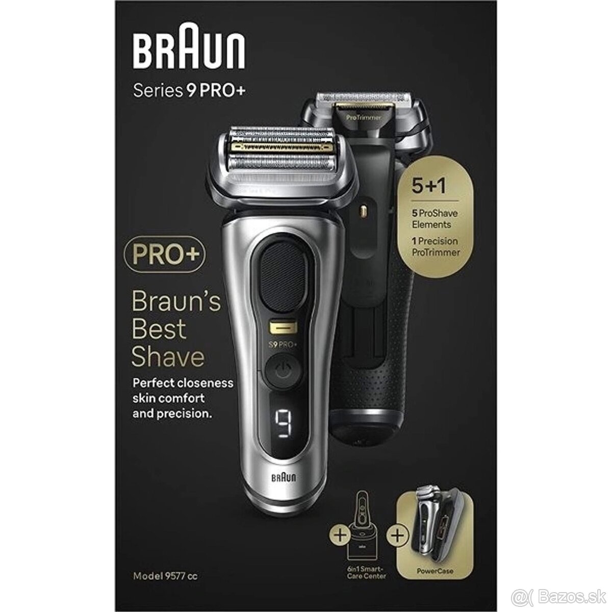 Braun Series 9 PRO+ Wet&Dry Holiaci strojček (9577cc)