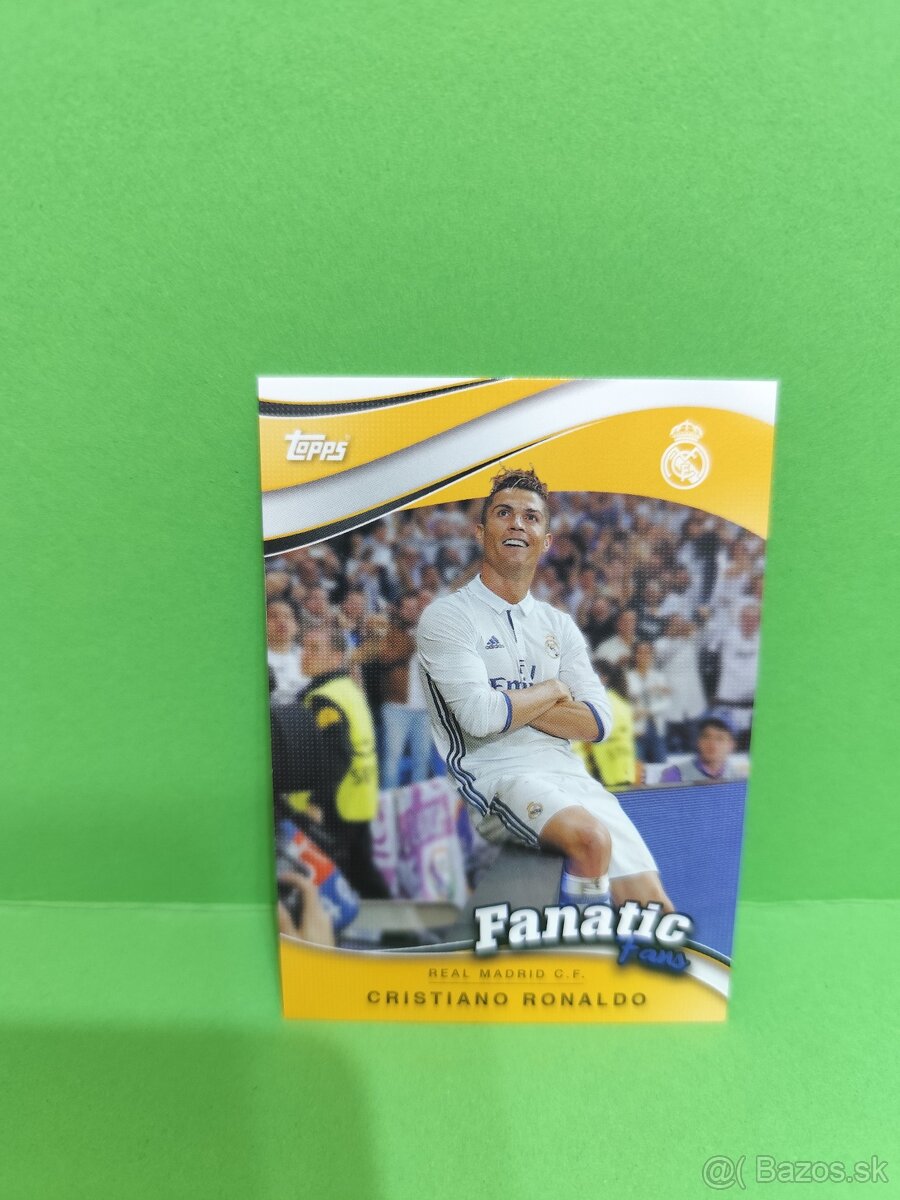 Topps Real Madrid Fanatic Fans Ronaldo 2024/25