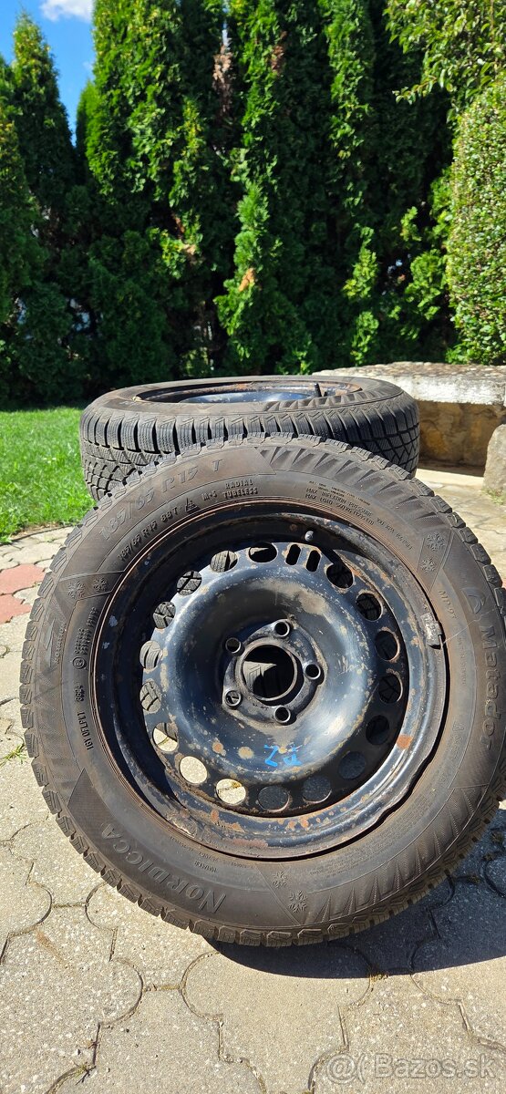 Zimné pneumatiky Matador Nordicca + plechové disky