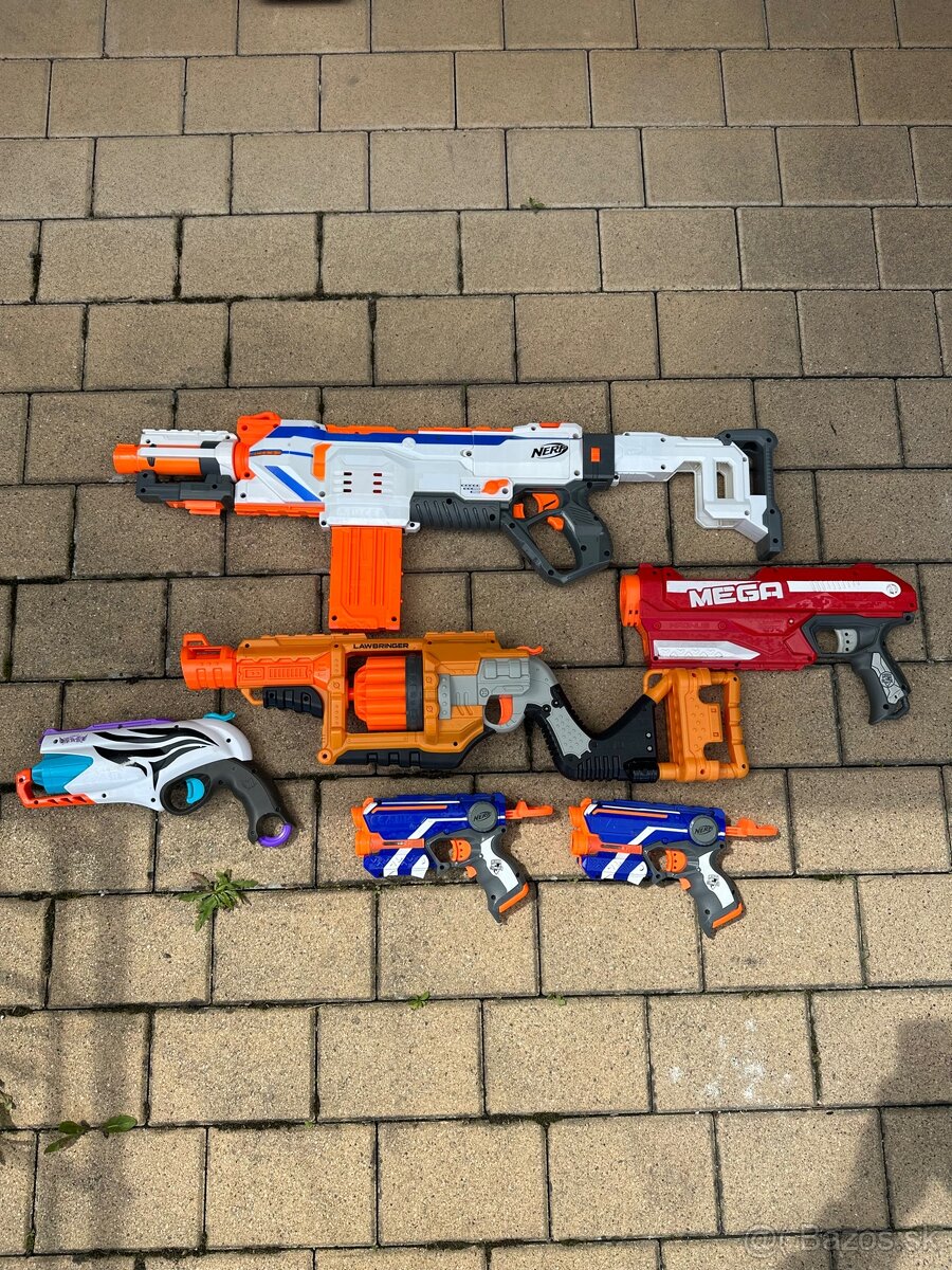 Nerf zbrane 6ks