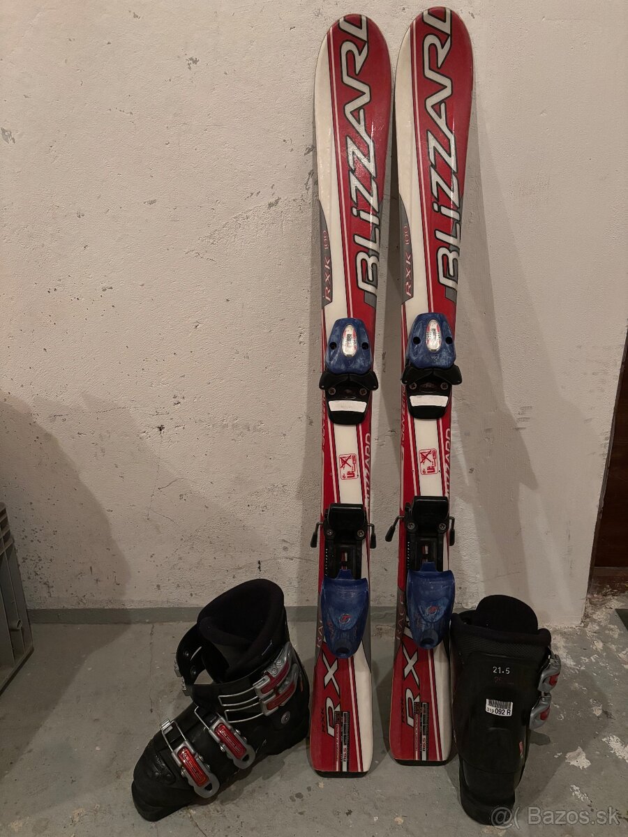 Lyže Blizzard a lyžiarsky Nordica