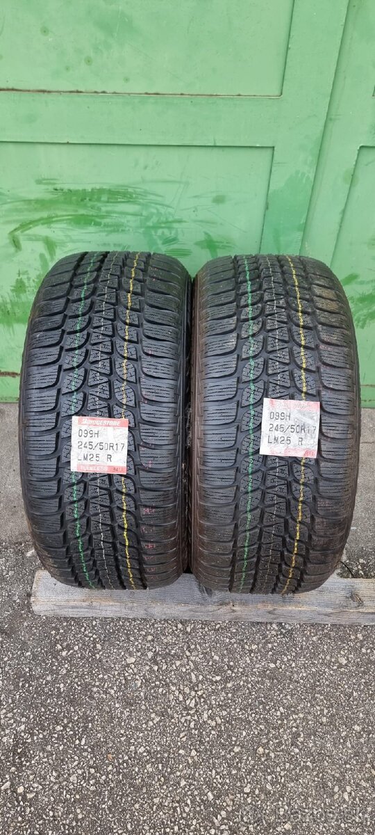 Zimne pneumatiky Bridgestone 245/50R17 Run flat