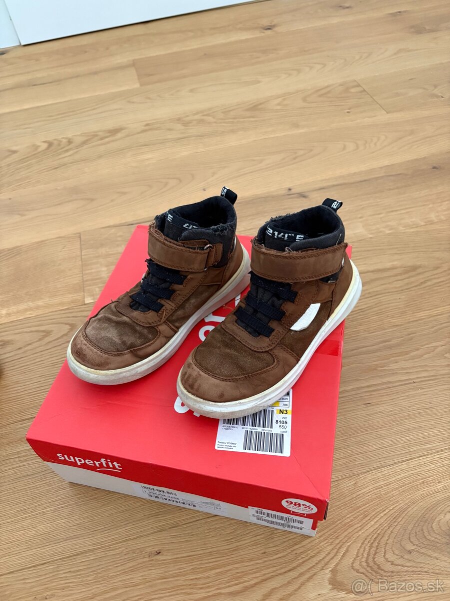 Superfit Gore tex, veľkosť 33