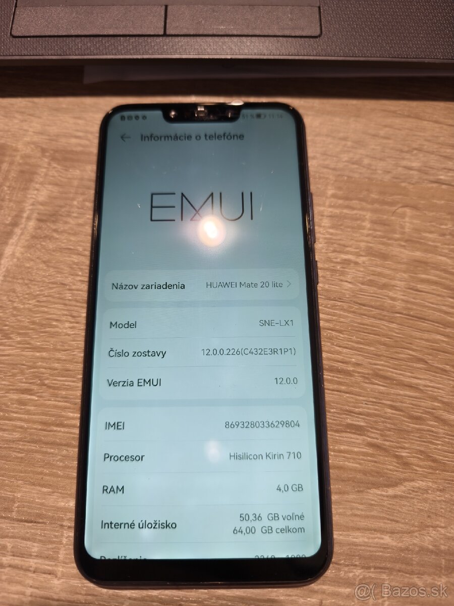 Huawei Máte 20 Lite