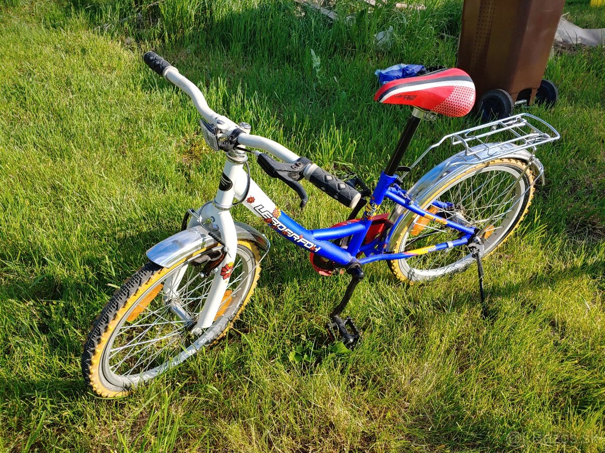 Leader Fox, BMX 20 Detský bicykel s nosičom