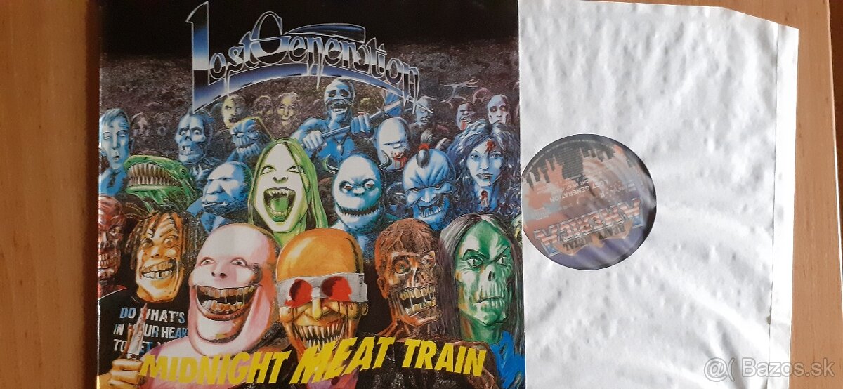 metal Lp - Lost Generation - Midnight Meat Train