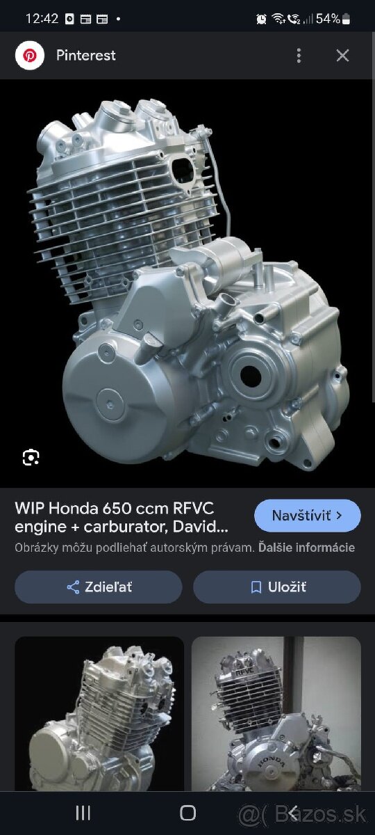 Kúpim motor z Honda dominator 650 nx