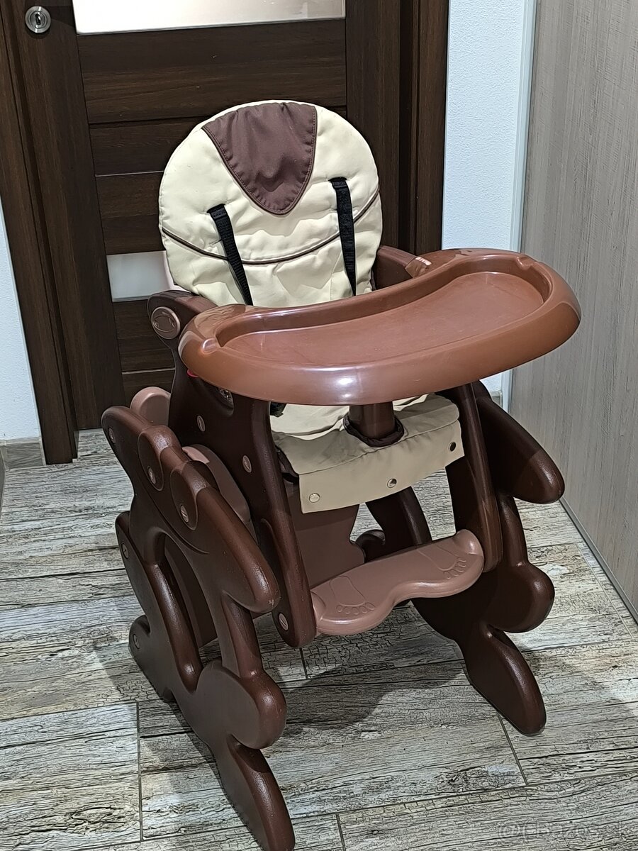 Caretero detská stolička 2v1 / velmi zachovalá
