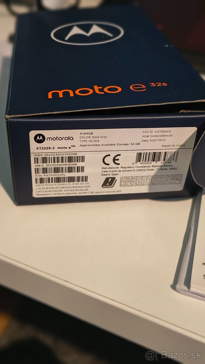 Motorola Moto e 32 s 64GB