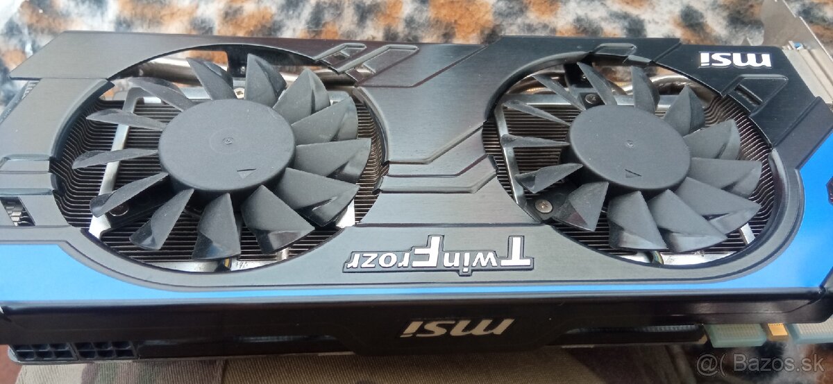 NVIDIA GTX 660Ti poskodena