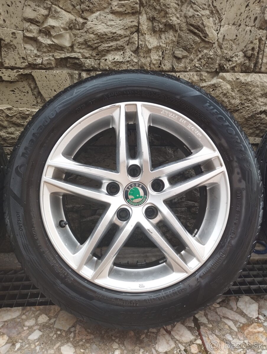 Škoda Octavia letné pneumatiky a disky