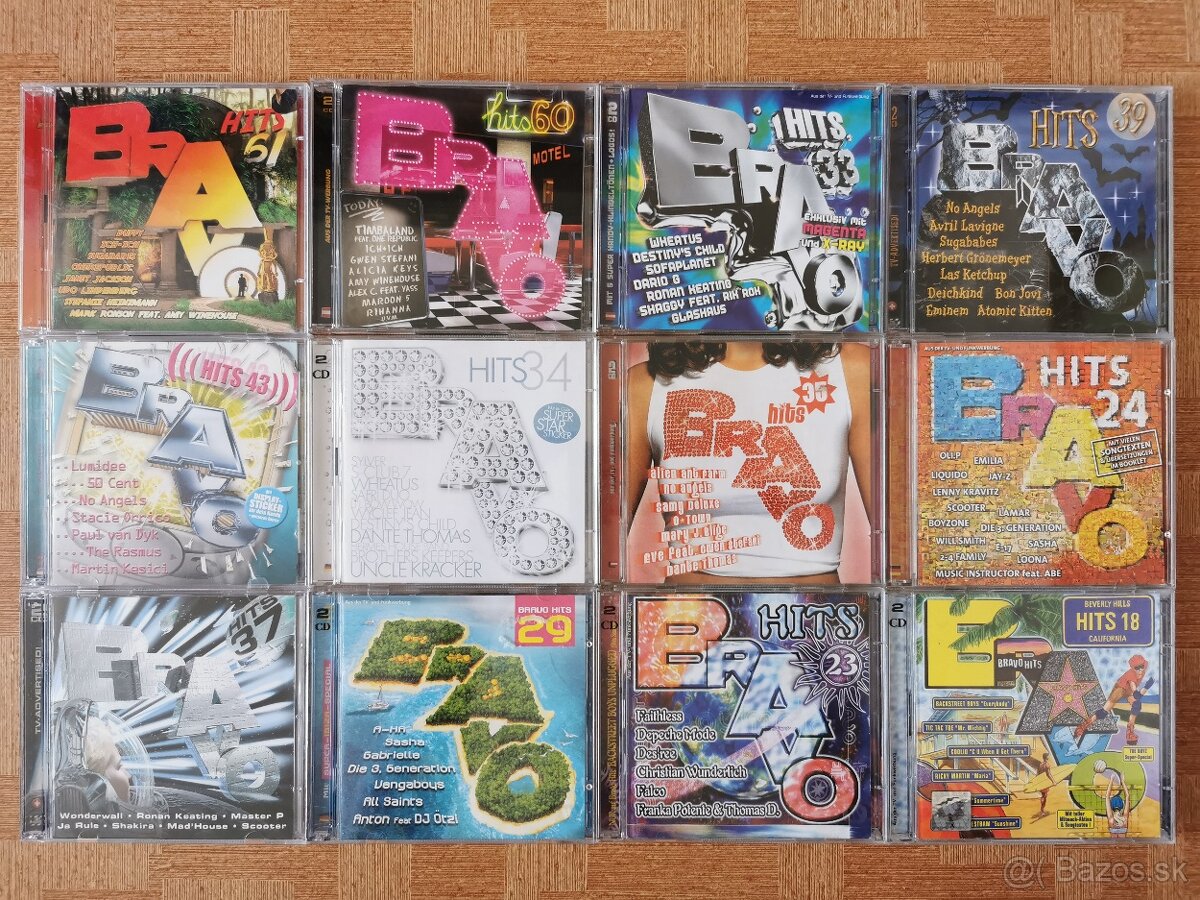 2CD BRAVO HITS výbery