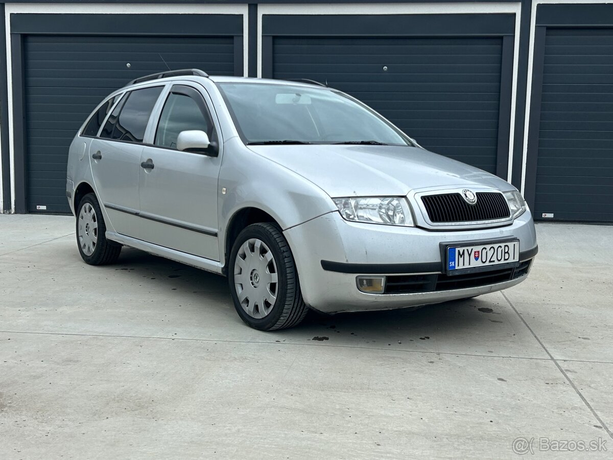 Škoda Fabia 1 combi 1,9 TDI , nová STK