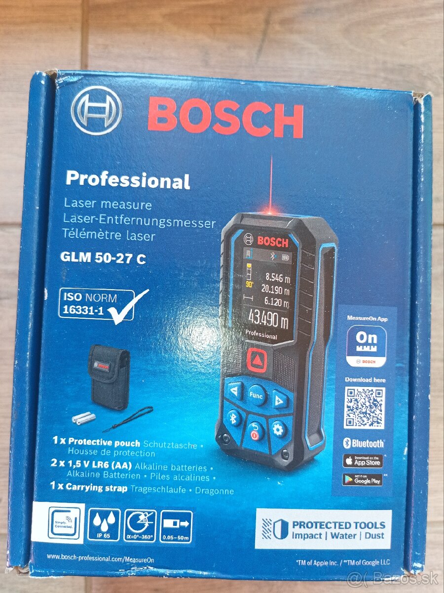 Bosch laserový merač