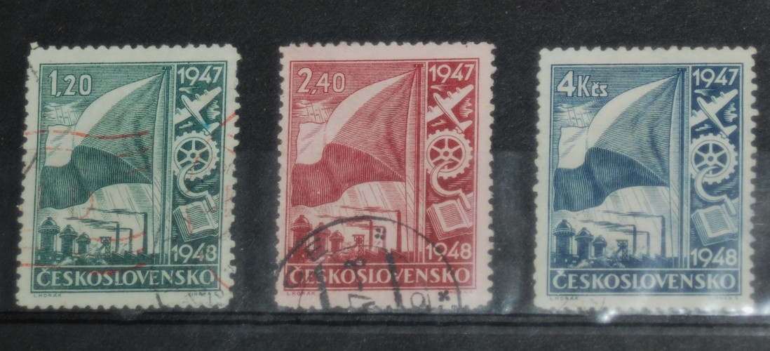 Poštové známky - Československo 27