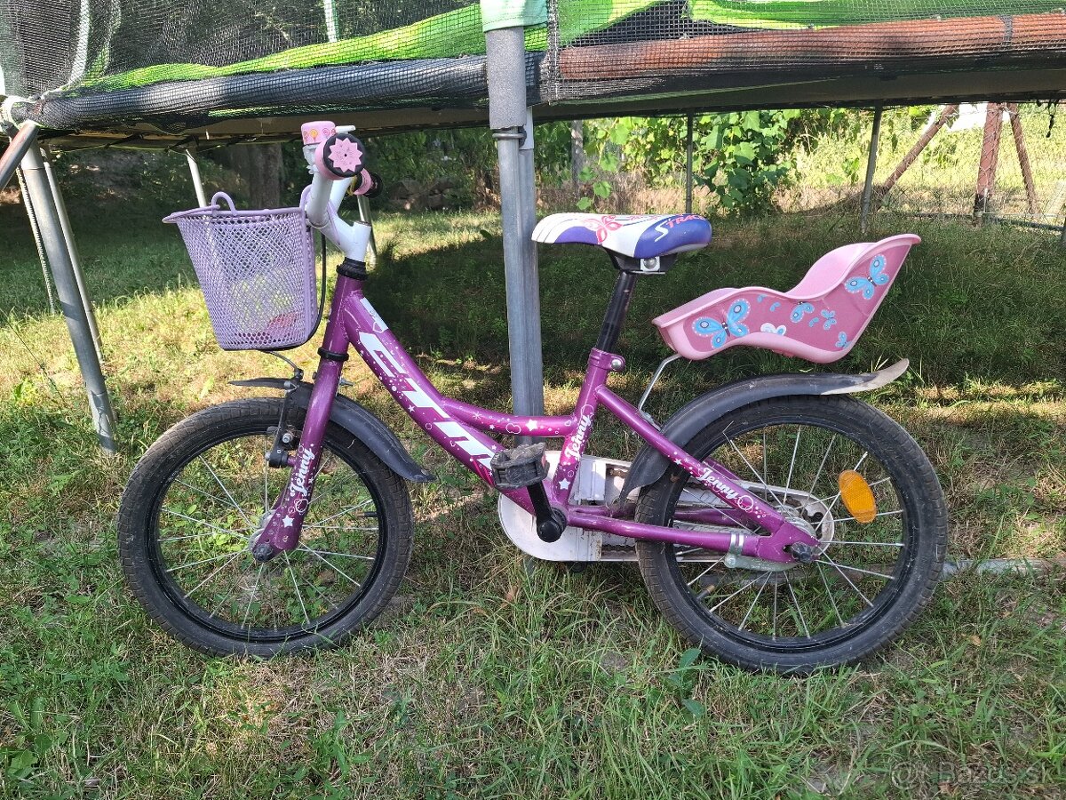 Detský dievčenský bicykel CTM Jenny