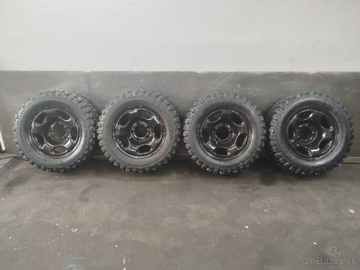 Predám offroad sadu 5x139.7 R16 235/60 R16 vzor 1cm