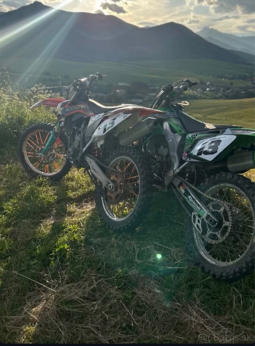 Kawasaki kxF250 Ktm sxf250