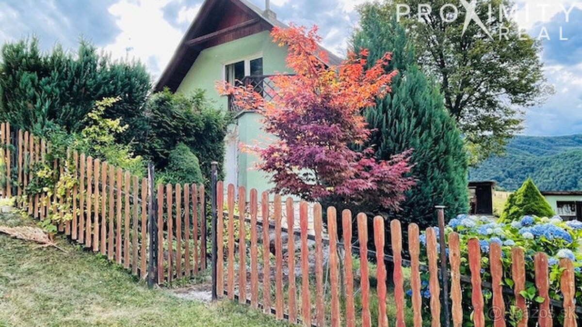 Štýlová moderná murovaná chata pri Ružíne – Malá Lodina, Koš