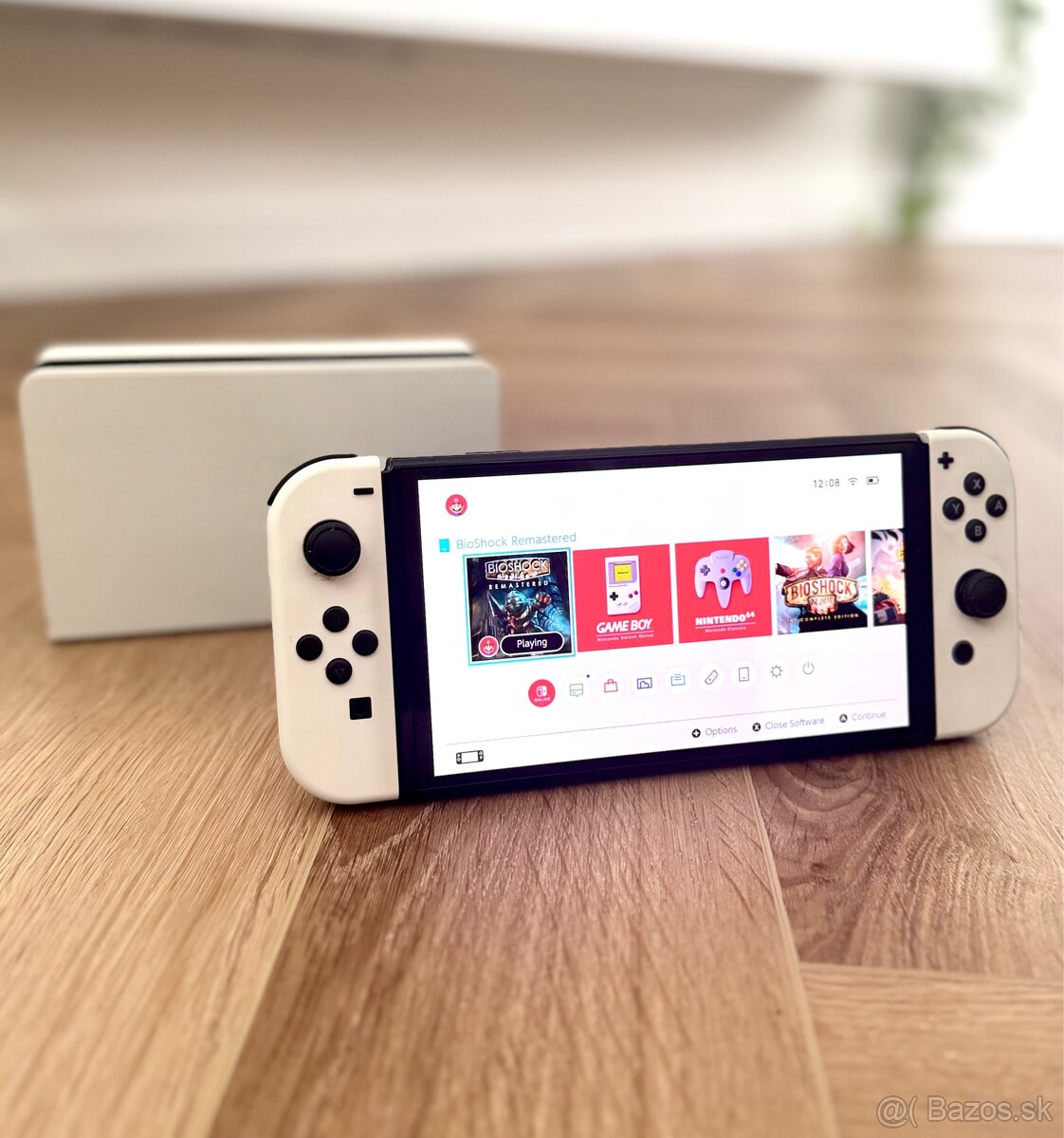Nintendo Switch OLED Biely - Super Stav