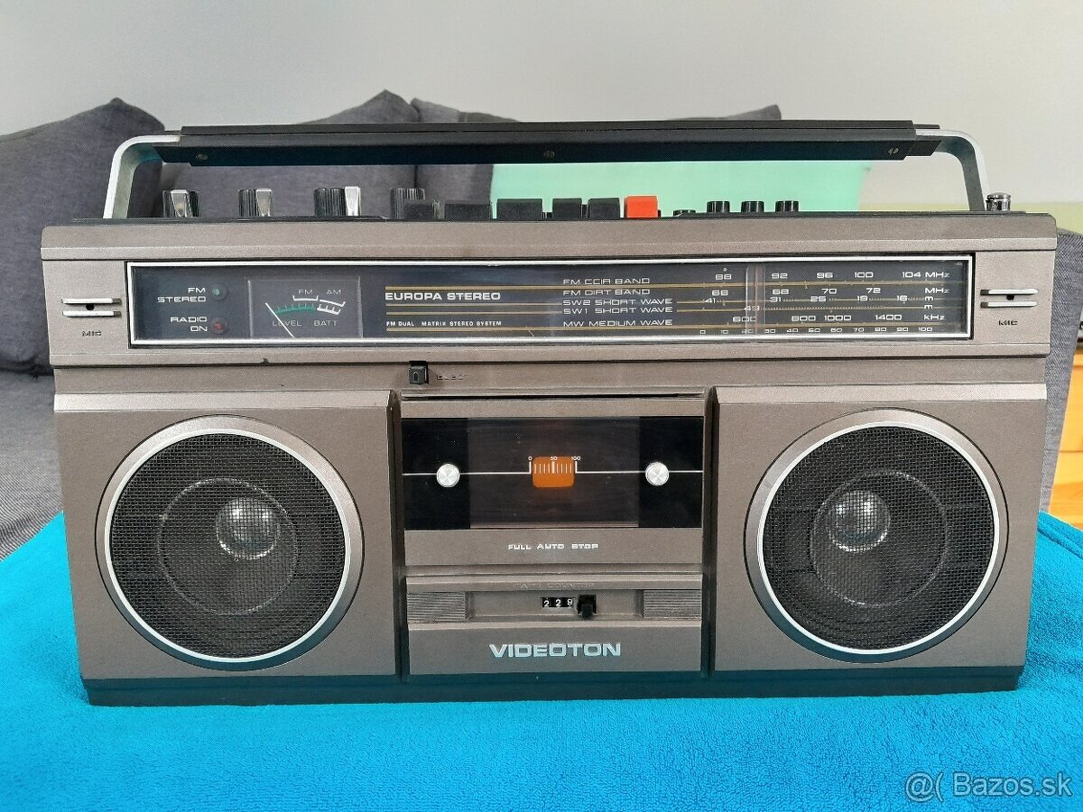 Vintage Videoton Rádio magnetofón