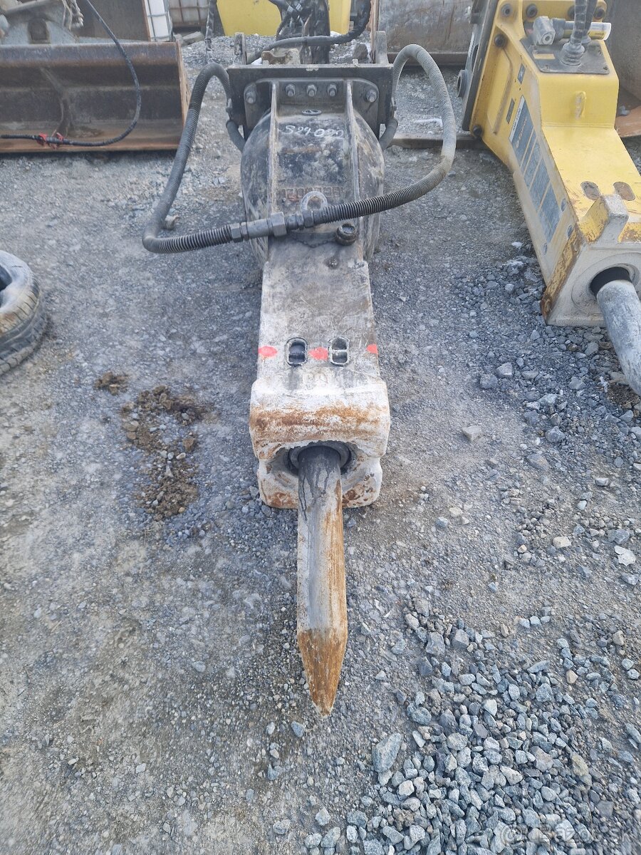 Lyžica,hydraulicke kladivo,werachter