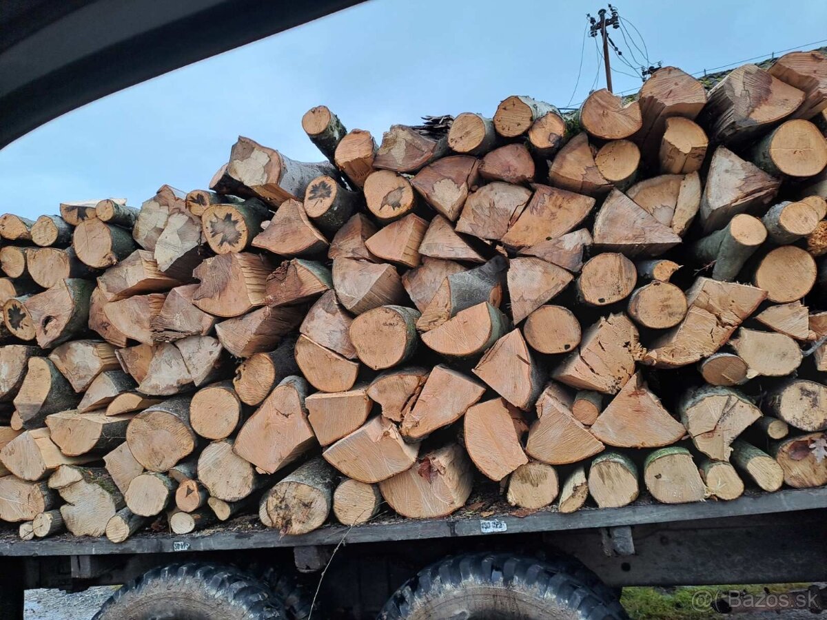 Palivové drevo 🪵🌳 - metrovica aj klátiky na mieru