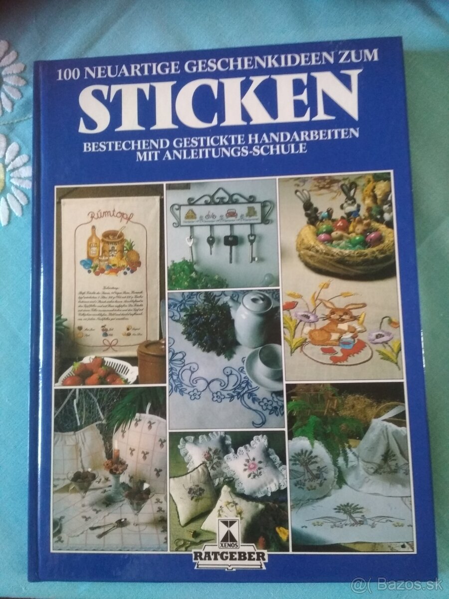 Vyšívanie v nemčine Sticken