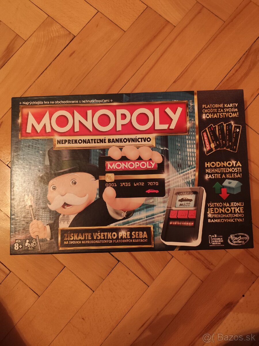 Monopoly neprekonateľné bankovnictvo