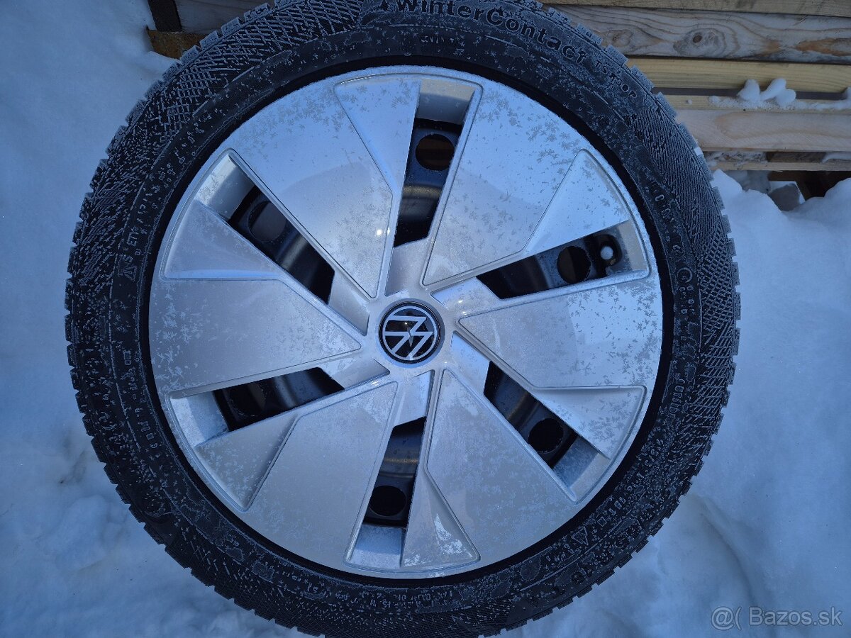 Nepoužitá zimní sada Volkswagen ID3 R18 ET50