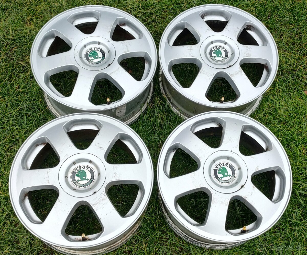 Alu kola 5x100 R15 Škoda