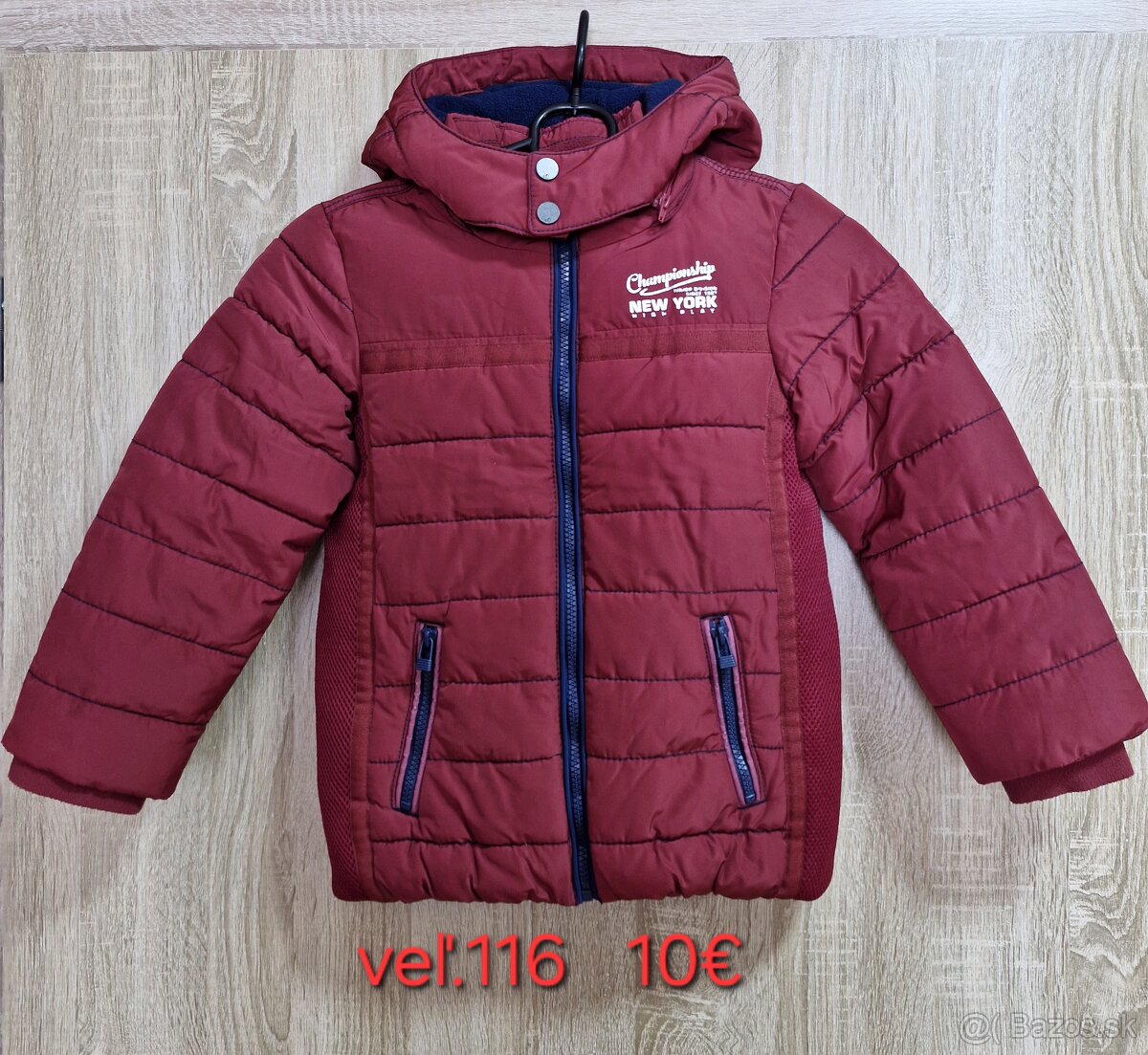 Chlapčenská zimná bunda 116
