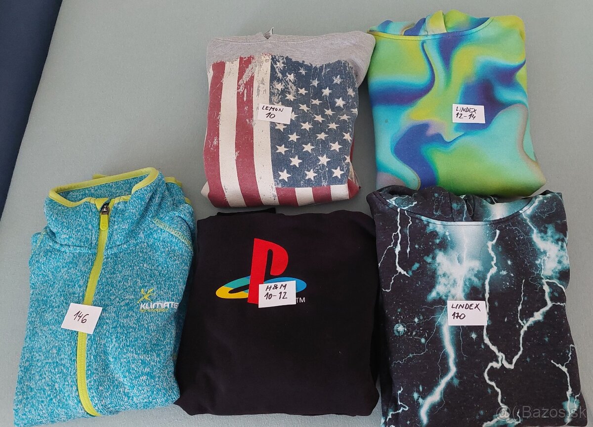 chlapčenské mikiny