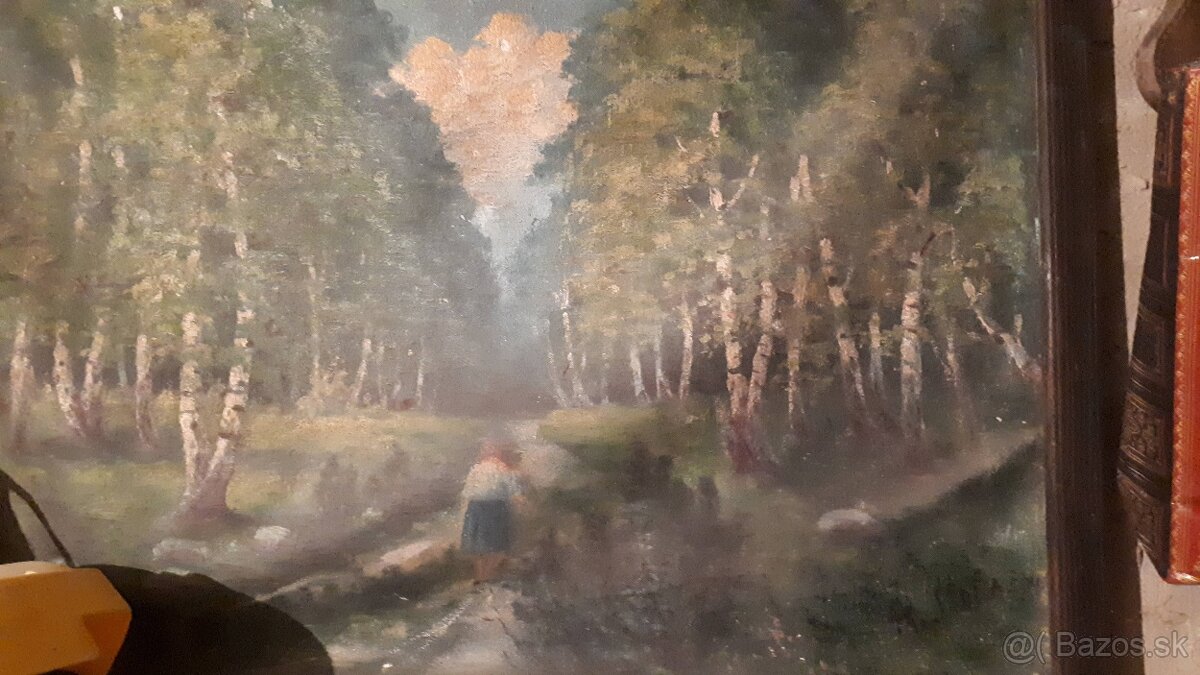 Predam obras na platne olej malba