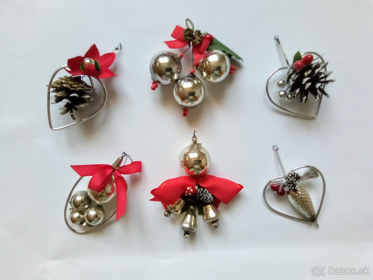 Staré, vánoční ozdoby - ozdoby vianočné