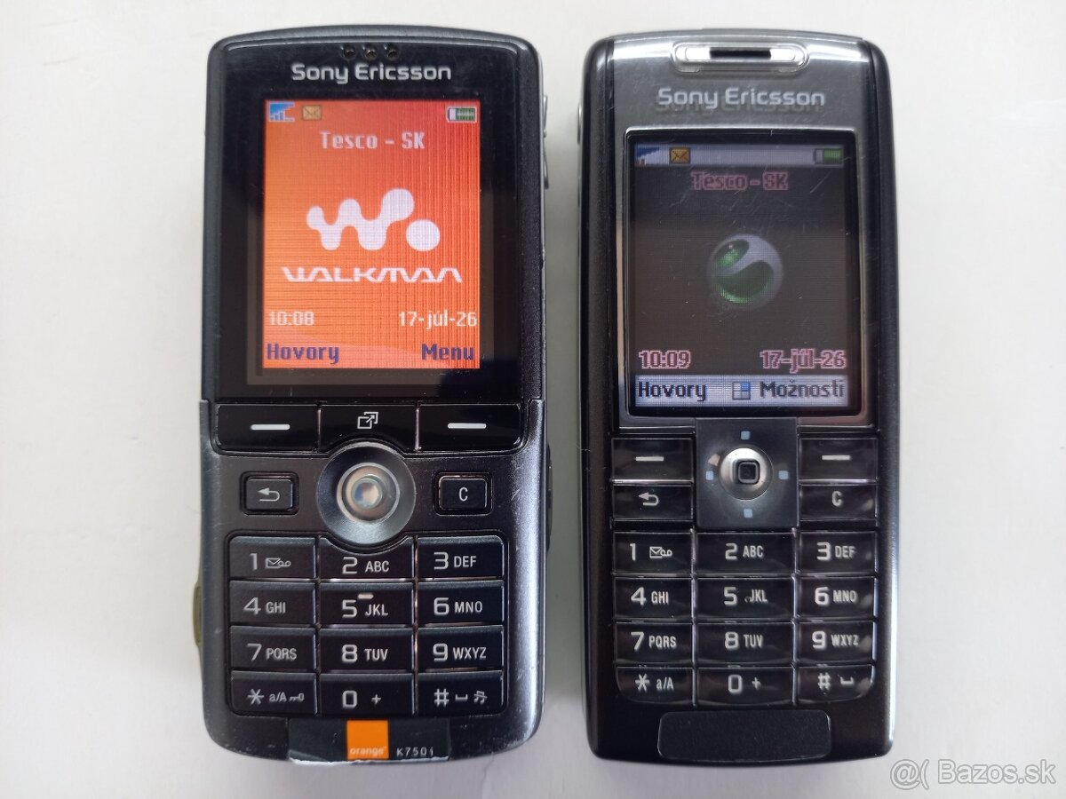 Sony Ericsson K750i T630i