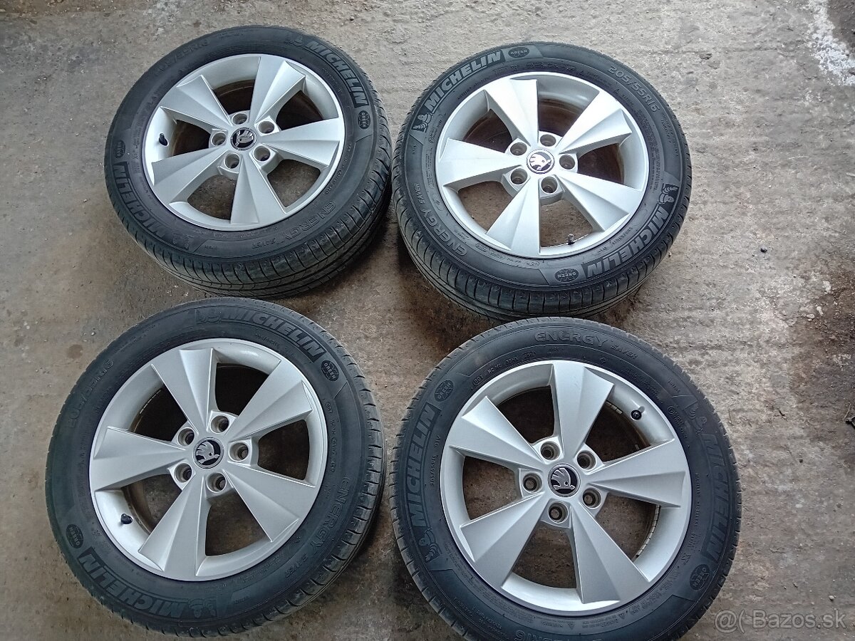 5x112 R16 škoda 205/55 R16