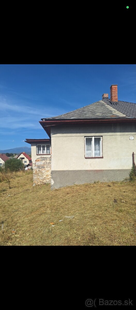 Predám rodinný dom