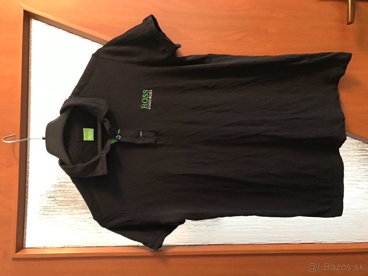 HUGO BOSS black pánske polotricko veľkosť L