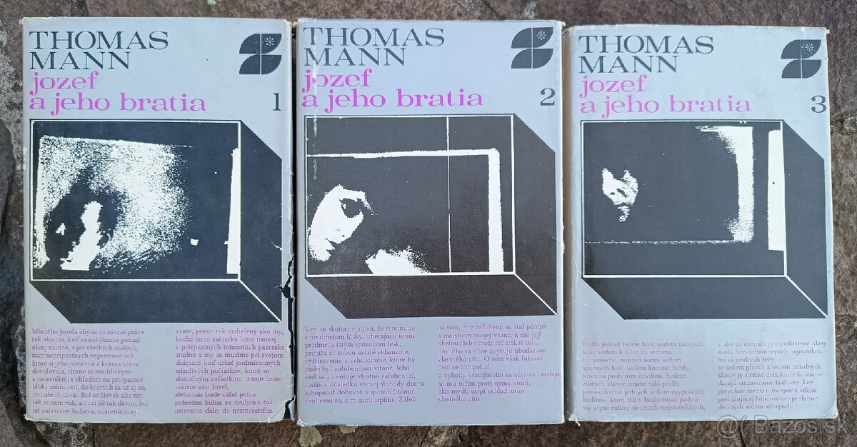 THOMAS MANN - JOZEF A JEHO BRATIA (KOMPLET - 3 KNIHY)
