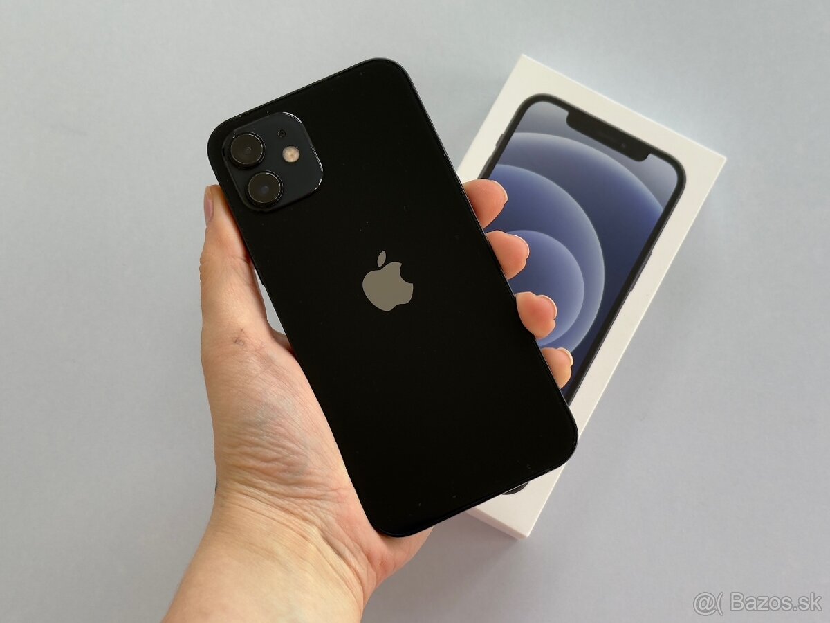 iPhone 12 64GB Black Nová Baterka