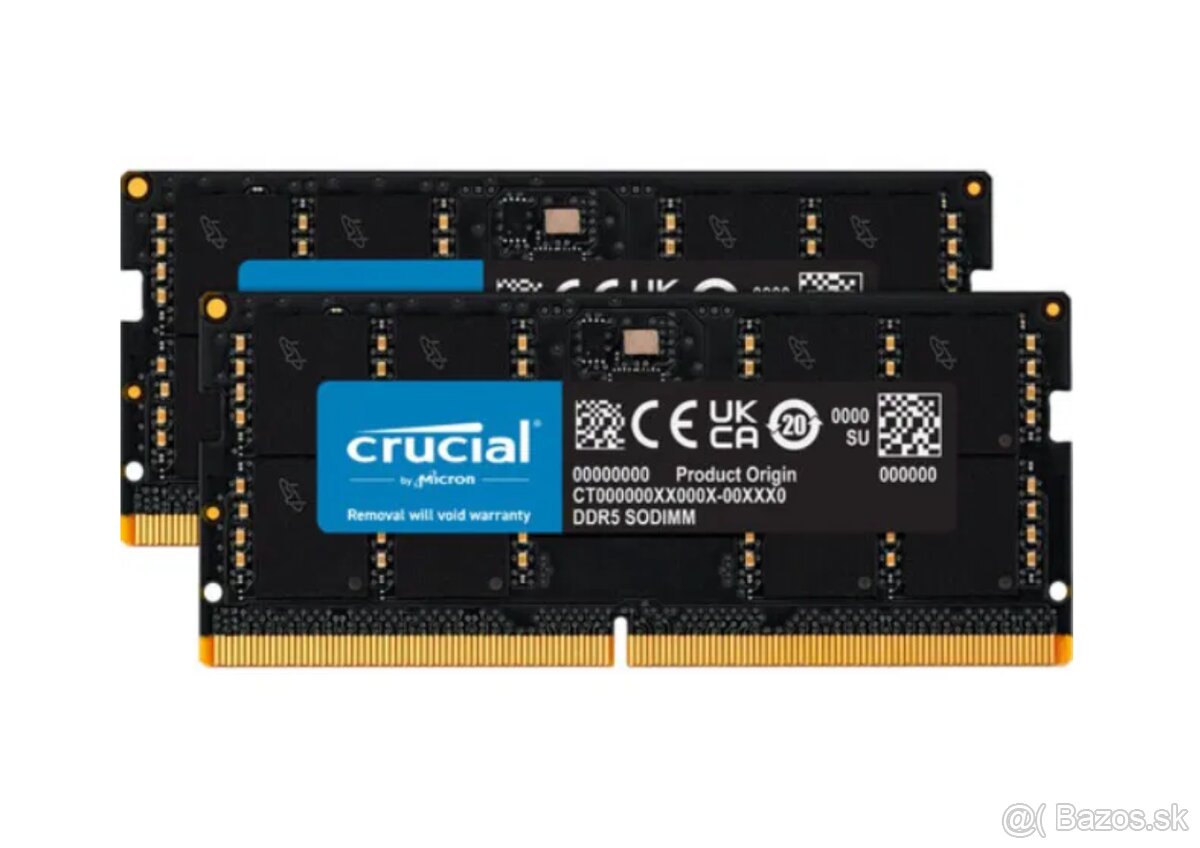 Crucial SO-DIMM 64 GB KIT DDR5 5600 MHz CL46
