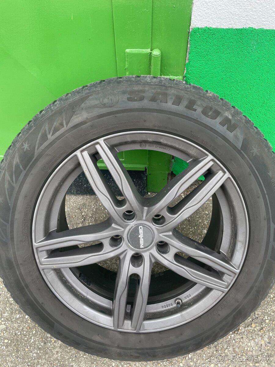 Carmani R17 disky so zimnými pneumatikami
