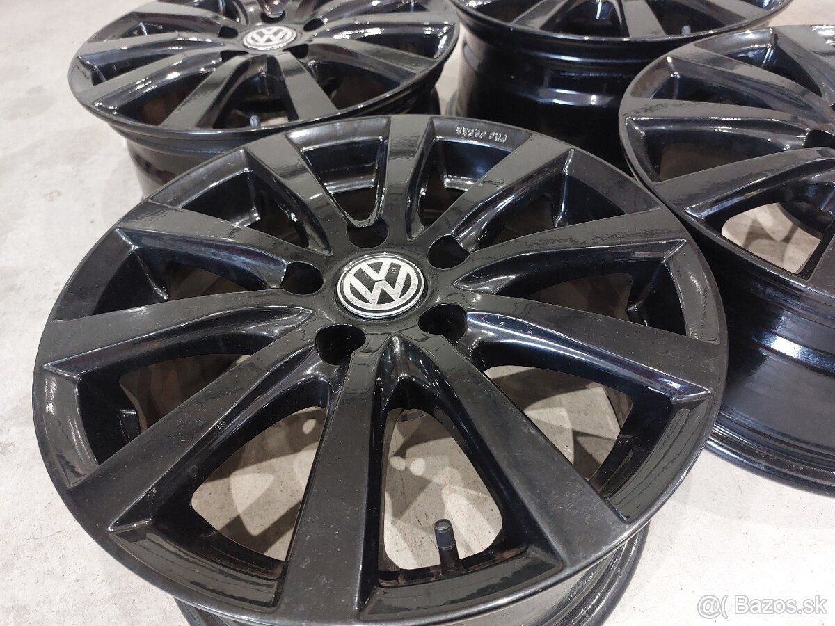 VW R16 7J ET35 BLACK 5x112