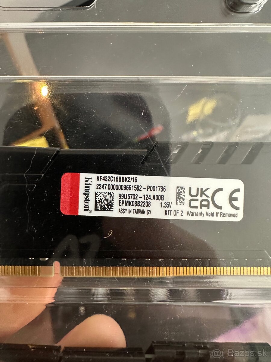 Rám 8gb ddr4 4 kusy