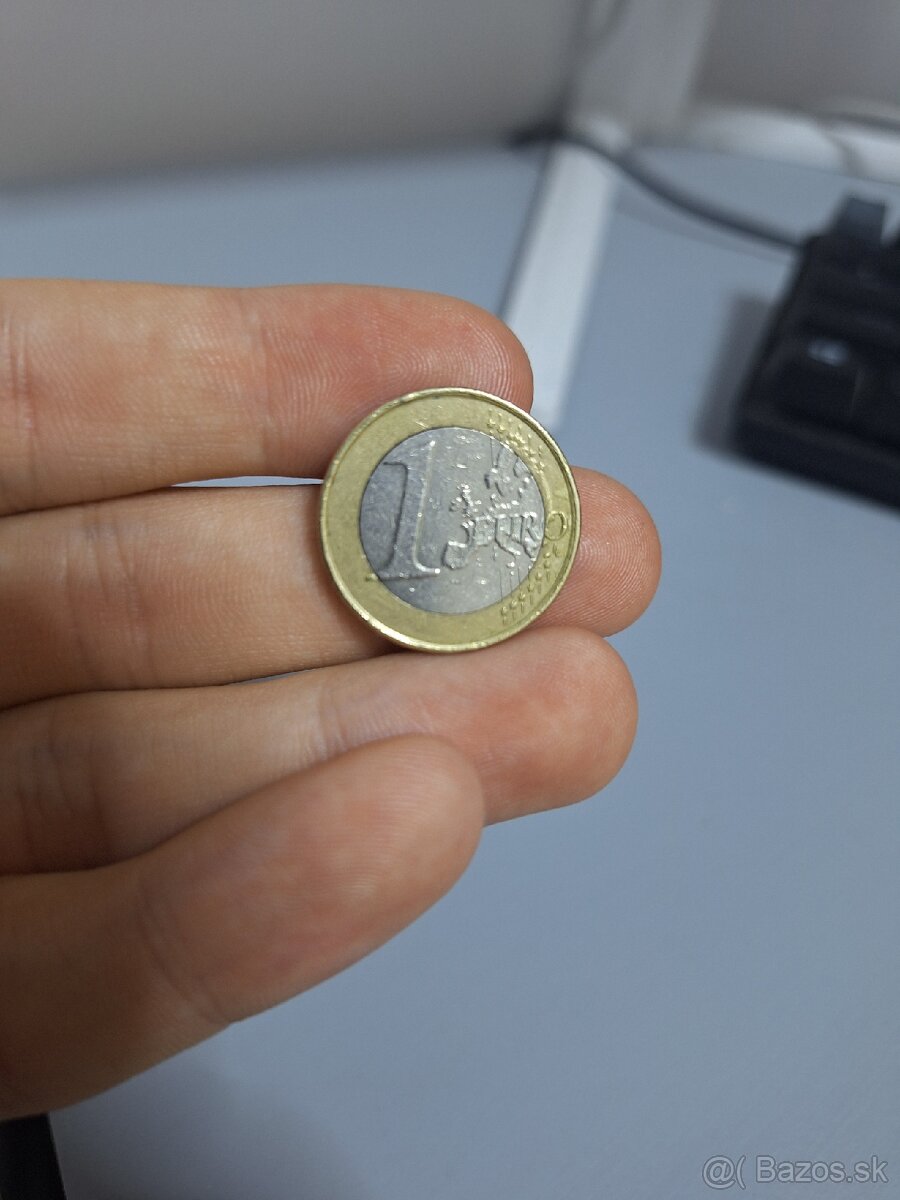 Vzácna 1eurovka Cyprus 2008