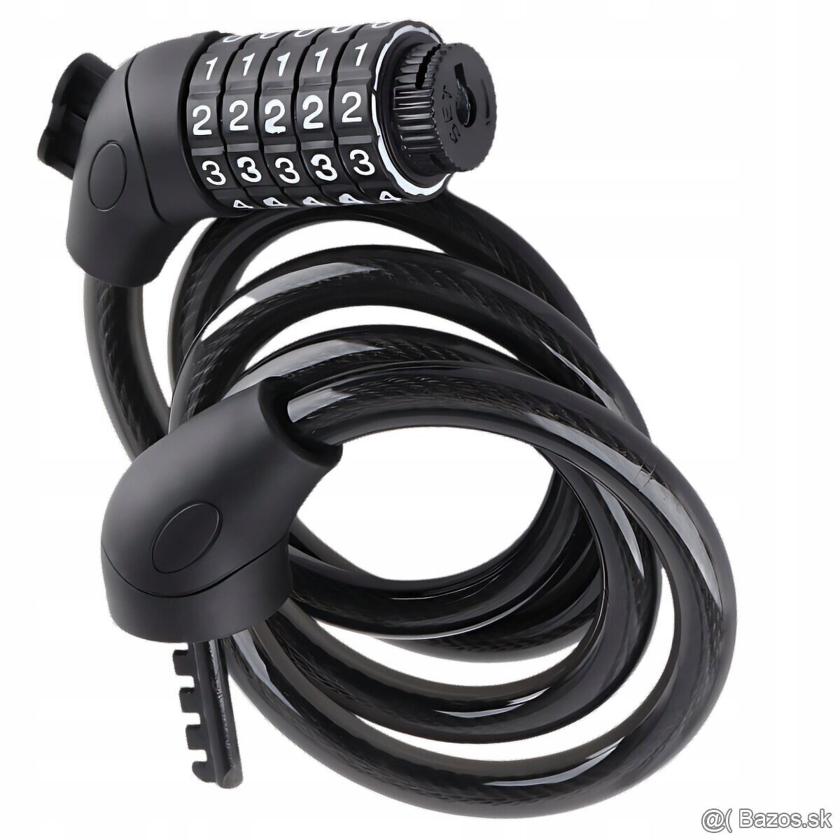 BEZPECNOSTNY ZAMOK na bicykel - dlzka lanka 1m